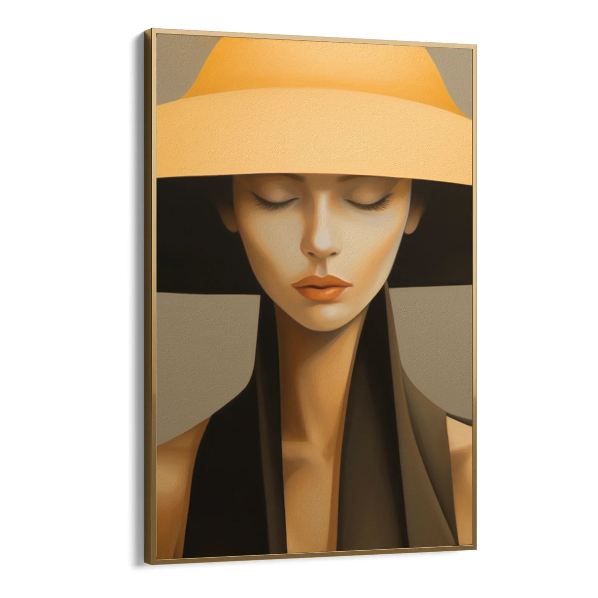 Quadro Stampa su Tela Radiosa Eleganza - CupidoDesign