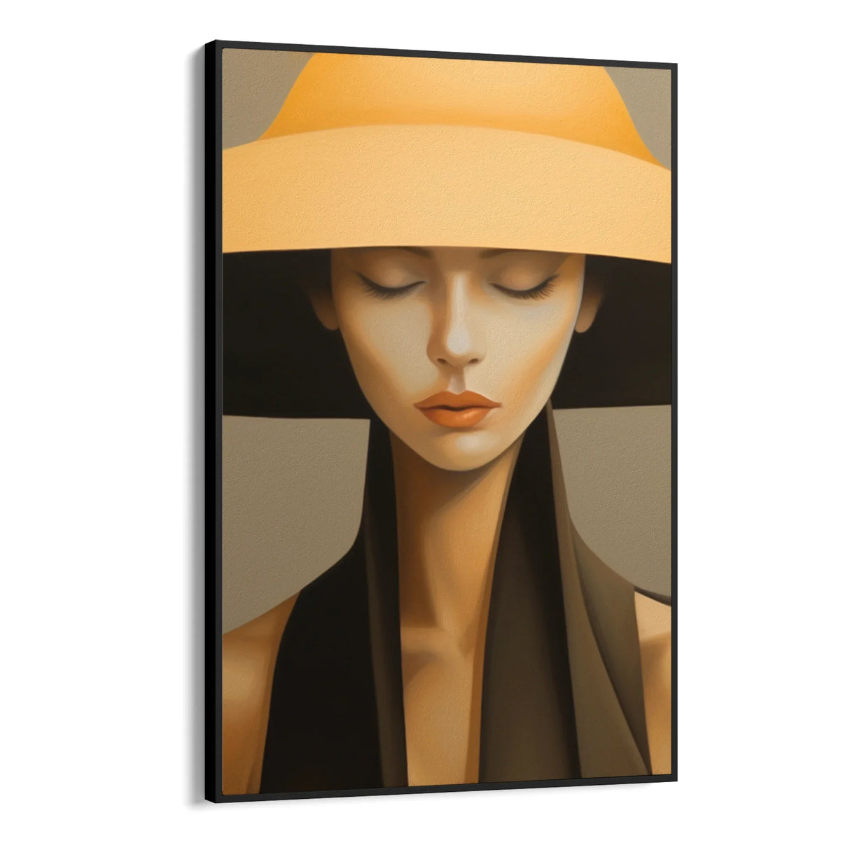 Quadro Stampa su Tela Radiosa Eleganza - CupidoDesign