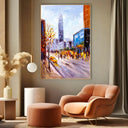Quadro Stampa su Tela Raggi d'Ottobre - CupidoDesign