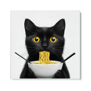 Quadro Stampa su Tela Ramen e mistero - CupidoDesign