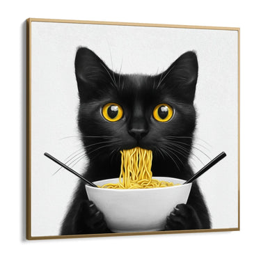Quadro Stampa su Tela Ramen e mistero - CupidoDesign