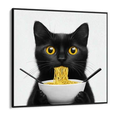 Quadro Stampa su Tela Ramen e mistero - CupidoDesign