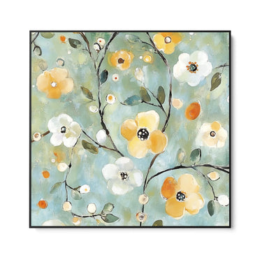 Quadro Stampa su Tela Rami Fioriti - CupidoDesign