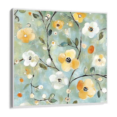 Quadro Stampa su Tela Rami Fioriti - CupidoDesign