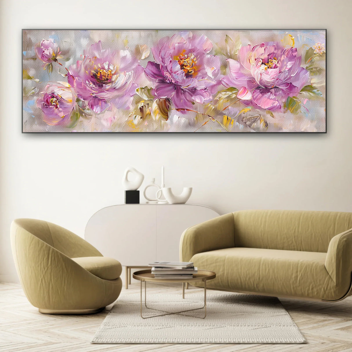 Quadro Stampa su Tela Rami di Porpora - CupidoDesign