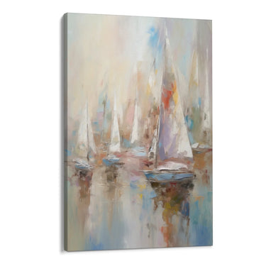 Quadro Stampa su Tela Regata astratta - CupidoDesign