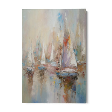 Quadro Stampa su Tela Regata astratta - CupidoDesign