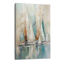 Quadro Stampa su Tela Regata astratta - CupidoDesign
