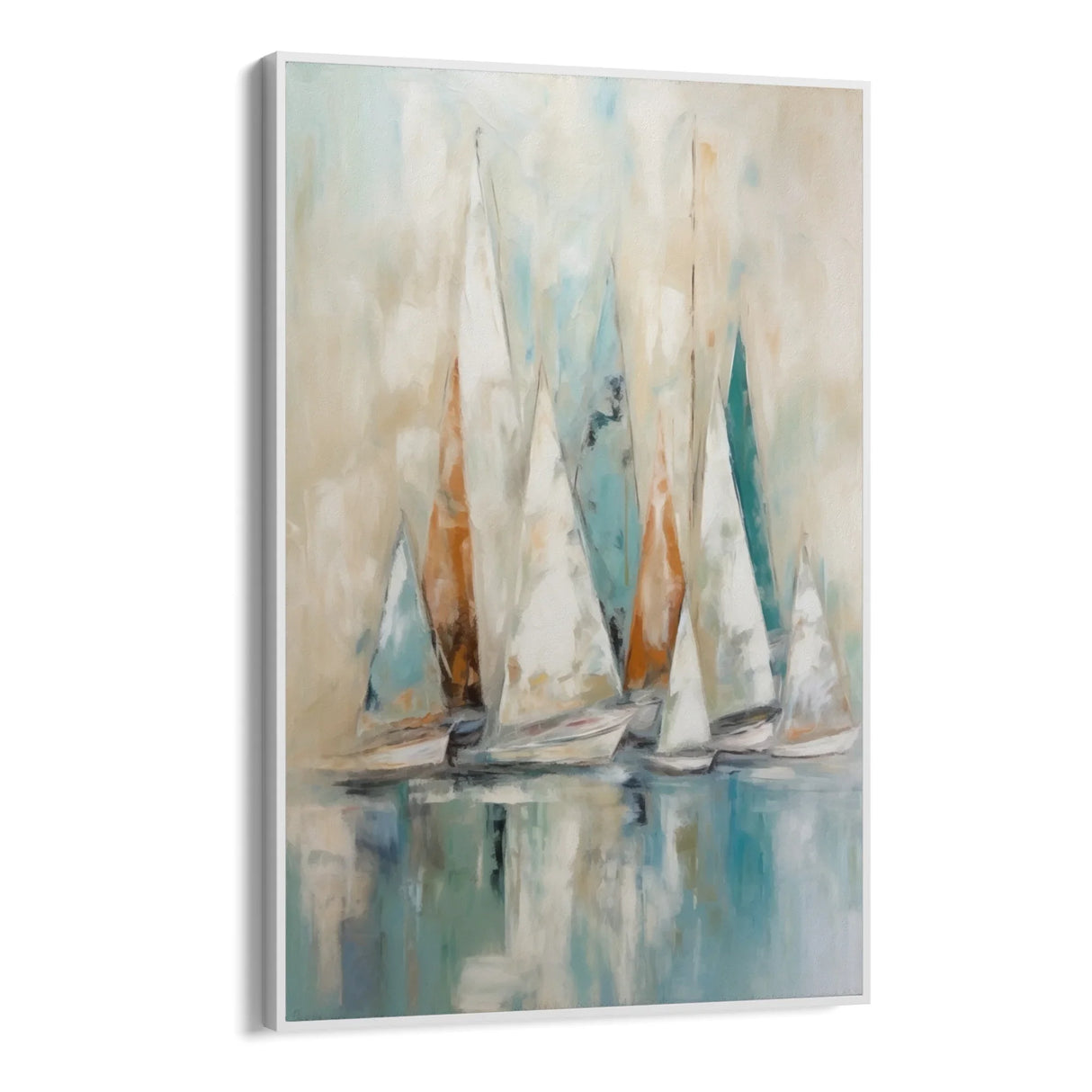 Quadro Stampa su Tela Regata astratta - CupidoDesign