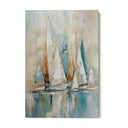 Quadro Stampa su Tela Regata astratta - CupidoDesign