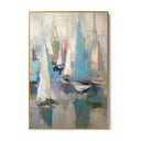 Quadro Stampa su Tela Regata astratta - CupidoDesign