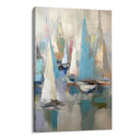 Quadro Stampa su Tela Regata astratta - CupidoDesign