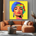 Quadro Stampa su Tela Regina Pop - CupidoDesign