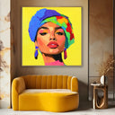 Quadro Stampa su Tela Regina Pop - CupidoDesign