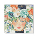 Quadro Stampa su Tela Regina dei Fiori - CupidoDesign