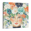 Quadro Stampa su Tela Regina dei Fiori - CupidoDesign