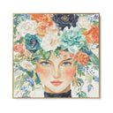 Quadro Stampa su Tela Regina dei Fiori - CupidoDesign