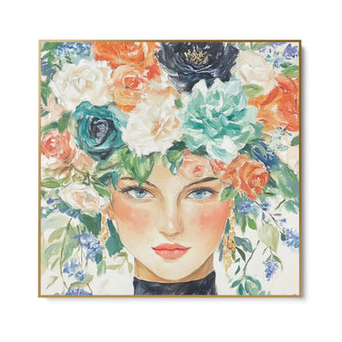 Quadro Stampa su Tela Regina dei Fiori - CupidoDesign