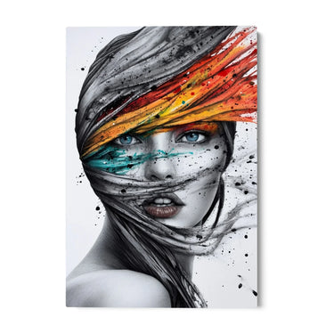 Quadro Stampa su Tela Regina di Fiori - CupidoDesign