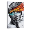 Quadro Stampa su Tela Regina di Fiori - CupidoDesign