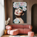 Quadro Stampa su Tela Regina di petali - CupidoDesign