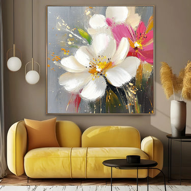 Quadro Stampa su Tela Respiro Fiorito - CupidoDesign