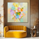 Quadro Stampa su Tela Respiro Pastello - CupidoDesign