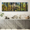 Quadro Stampa su Tela Respiro Verde - CupidoDesign