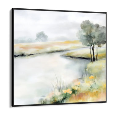 Quadro Stampa su Tela Respiro di Neve - CupidoDesign