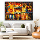 Quadro Stampa su Tela Riflessi Incandescenti - CupidoDesign