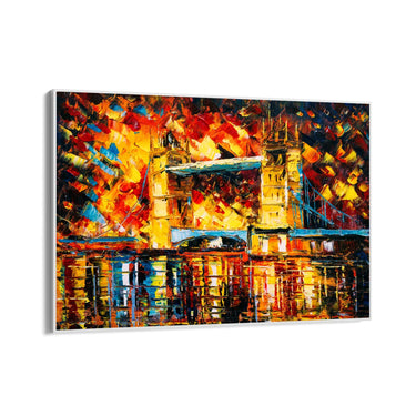 Quadro Stampa su Tela Riflessi Incandescenti - CupidoDesign
