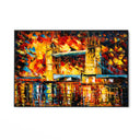 Quadro Stampa su Tela Riflessi Incandescenti - CupidoDesign