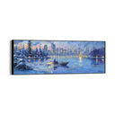Quadro Stampa su Tela Riflessi Sotto la Neve - CupidoDesign