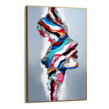 Quadro Stampa su Tela Riflessi Velluto - CupidoDesign