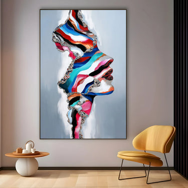 Quadro Stampa su Tela Riflessi Velluto - CupidoDesign