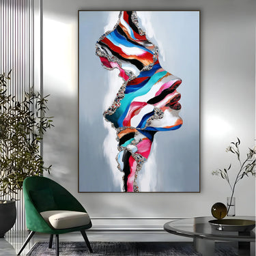 Quadro Stampa su Tela Riflessi Velluto - CupidoDesign