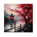 Quadro Stampa su Tela Riflessi nel Lago - CupidoDesign