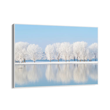 Quadro Stampa su Tela Riflessi d’inverno - CupidoDesign