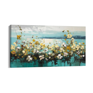 Quadro Stampa su Tela Riflessi di Fiori - CupidoDesign