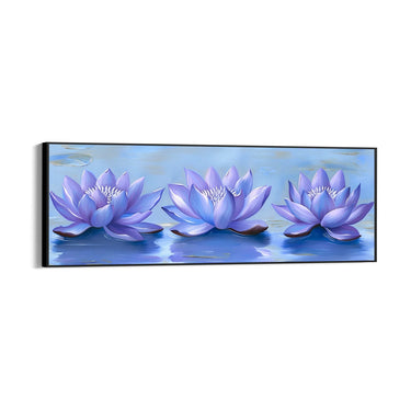Quadro Stampa su Tela Riflessi di Ghiaccio - CupidoDesign