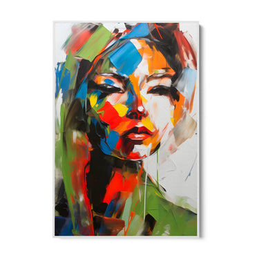 Quadro Stampa su Tela Riflessi di bellezza - CupidoDesign
