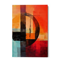 Quadro Stampa su Tela Riflessi Divergenti - CupidoDesign