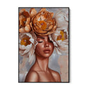 Quadro Stampa su Tela Riflessioni Floreali - CupidoDesign