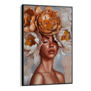 Quadro Stampa su Tela Riflessioni Floreali - CupidoDesign