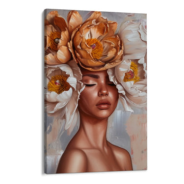 Quadro Stampa su Tela Riflessioni Floreali - CupidoDesign