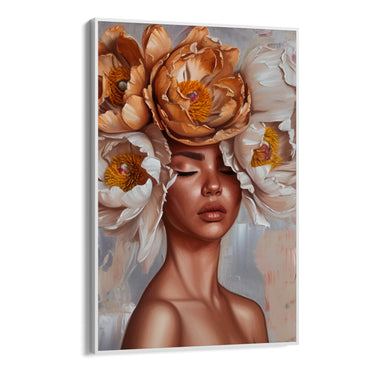Quadro Stampa su Tela Riflessioni Floreali - CupidoDesign