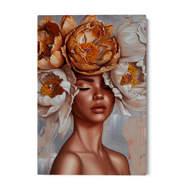 Quadro Stampa su Tela Riflessioni Floreali - CupidoDesign
