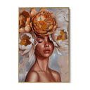 Quadro Stampa su Tela Riflessioni Floreali - CupidoDesign