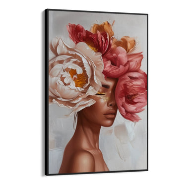 Quadro Stampa su Tela Riflessioni Floreali - CupidoDesign