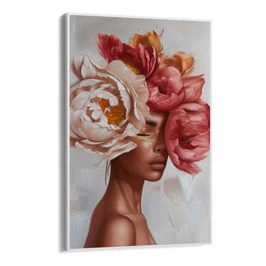 Quadro Stampa su Tela Riflessioni Floreali - CupidoDesign